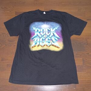 Rock of Ages Shirt Mens Large Constantine Maroulis Broadway Musical Ten Tag